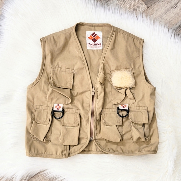 Columbia Jackets & Coats Vintage Columbia Kids Fishing Vest Poshmark